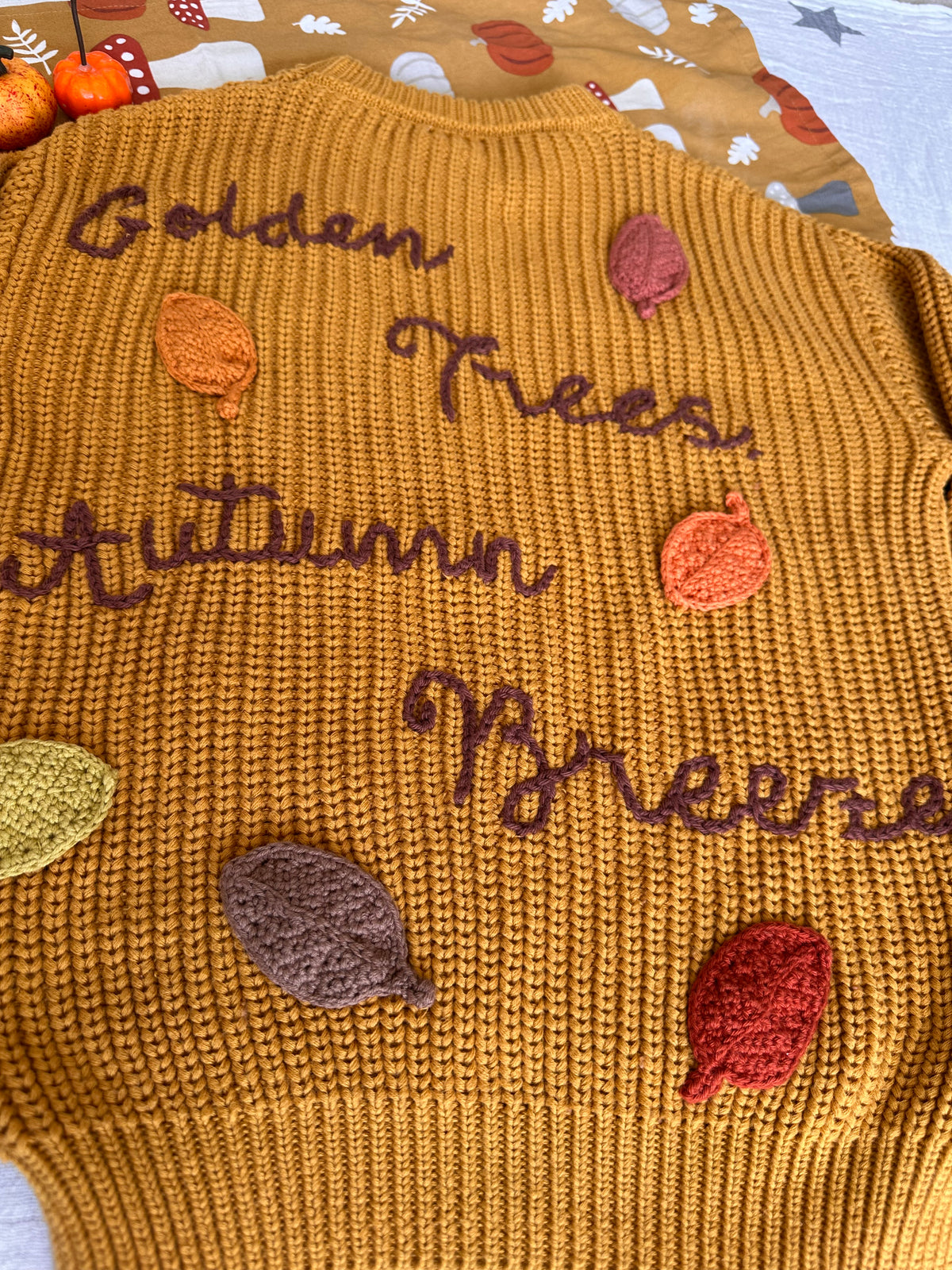 Golden Trees Jumper