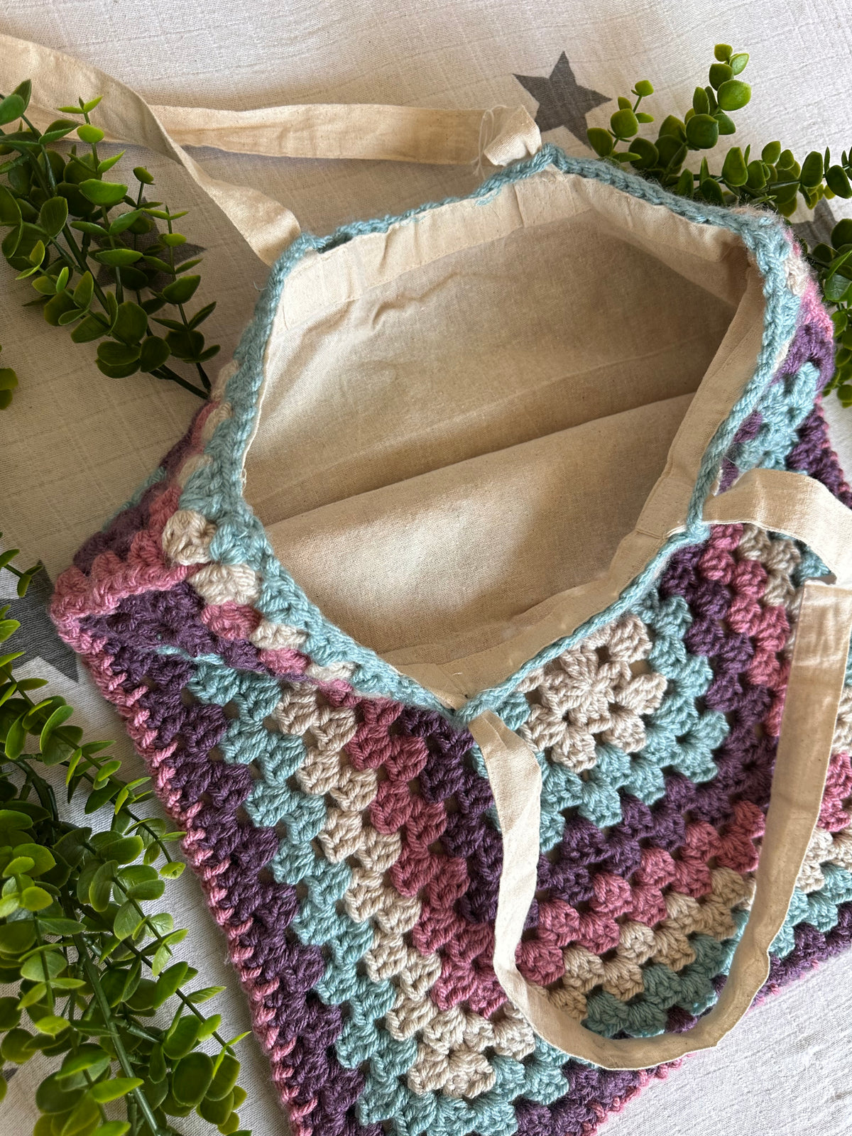 Granny Square Tote Bag