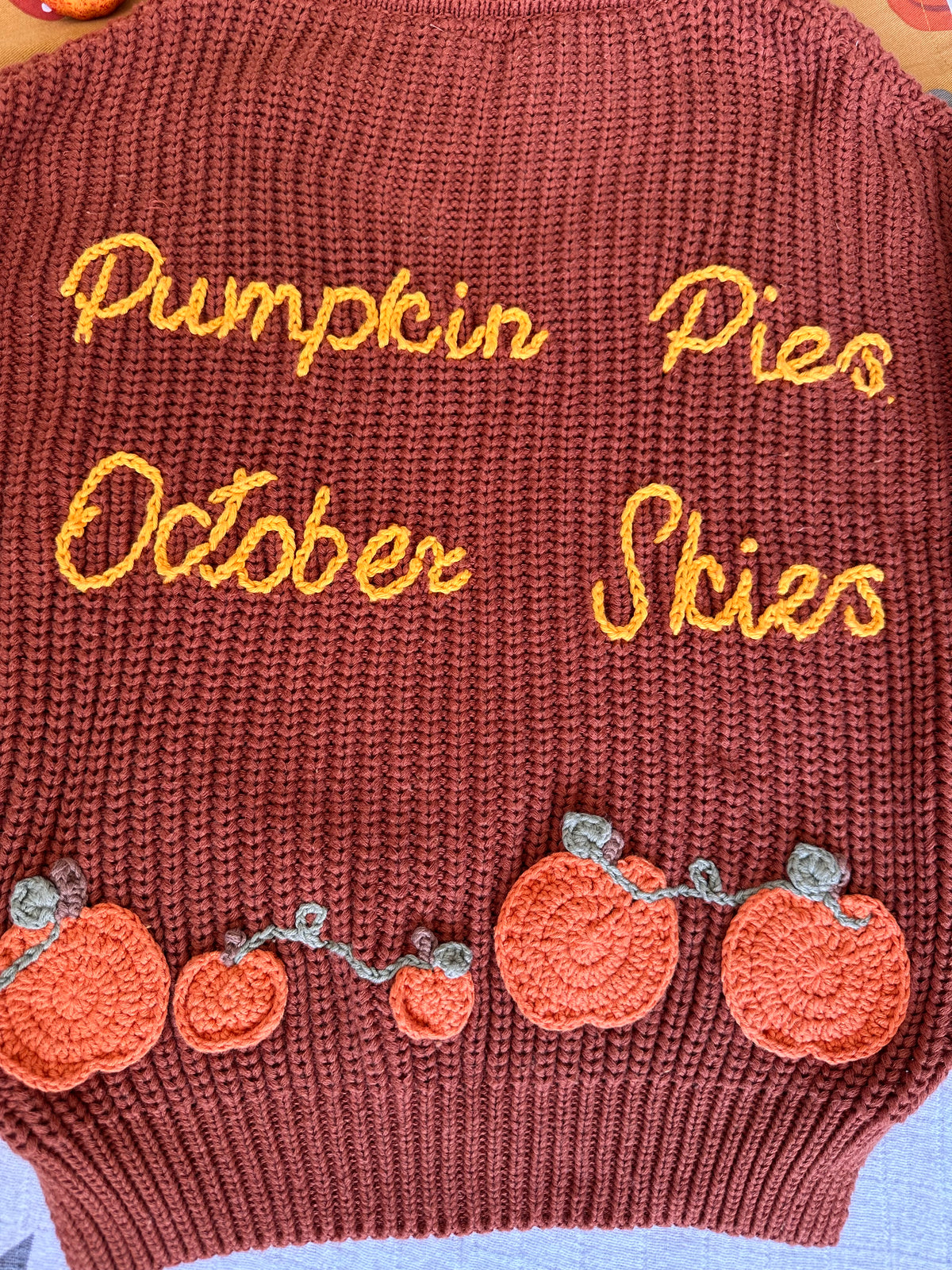 Pumpkin pies jumper