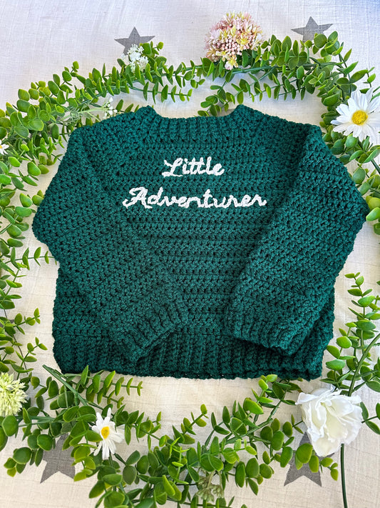 Toddler Crochet jumper